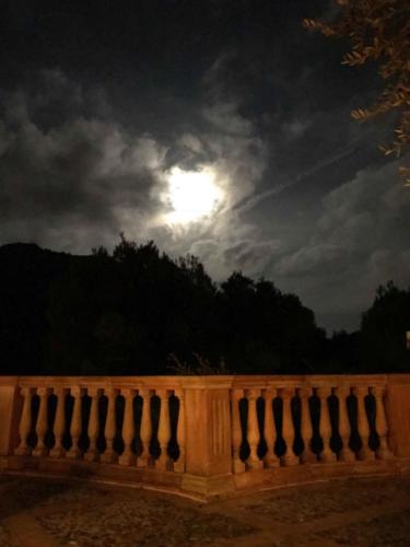 The moon in Valldemossa