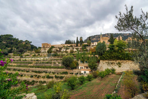 The monastery in Valldemossa