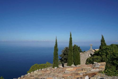 The sea from Hermitage de la Trinitat